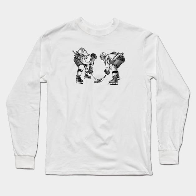 Face-off Long Sleeve T-Shirt by sibosssr